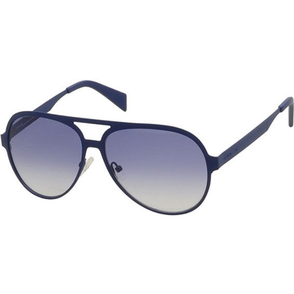 Italia Independent II 0021 022.000 Men's Sunglasses Blue Size 58
