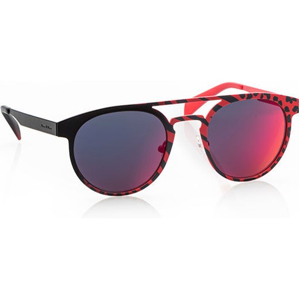 Italia Independent II 0020T 055.000 Men's Sunglasses Orange Size 51