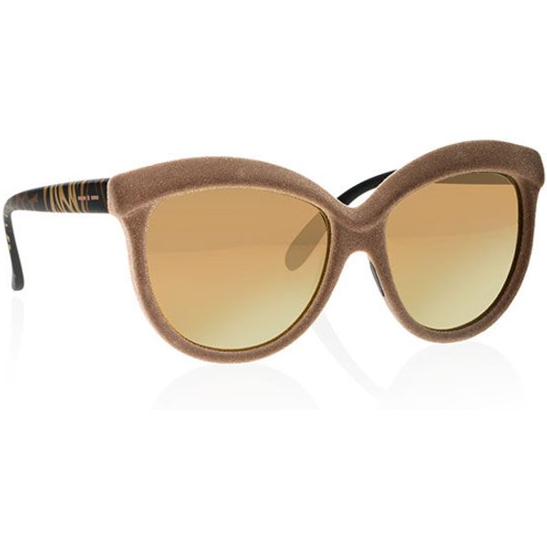 Italia Independent II 0092V 041.ZEB Women’s Sunglasses Brown Size 58