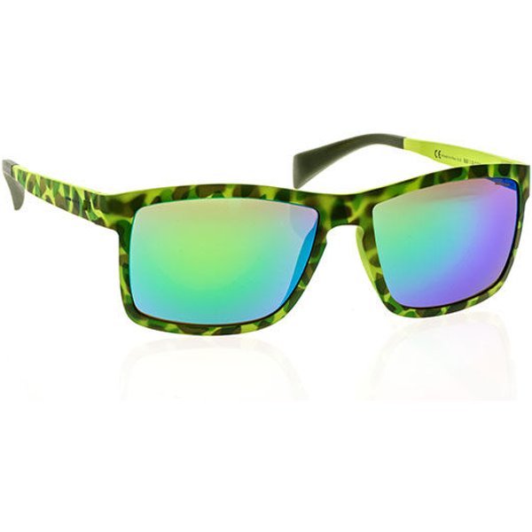 Italia Independent II 0113 037.000 Men's Sunglasses Green Size 55