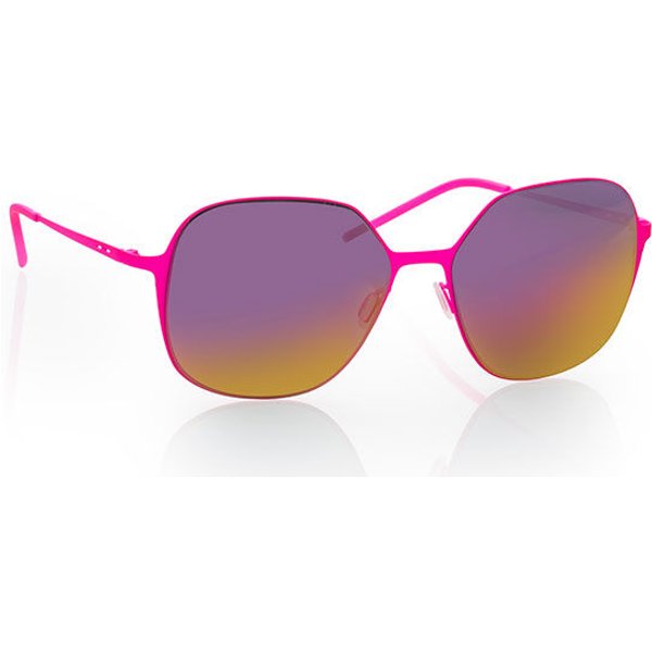 Italia Independent II 0202 018.000 Men's Sunglasses Pink Size 56