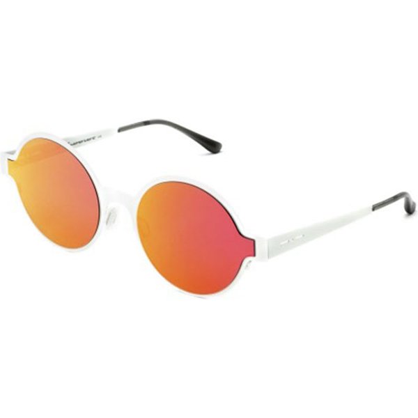 Italia Independent II 0510 001.GLS Women’s Sunglasses White Size 57