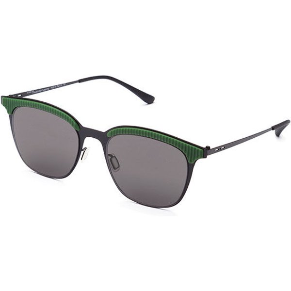 Italia Independent II 0258 009.000 Men's Sunglasses Black Size 52