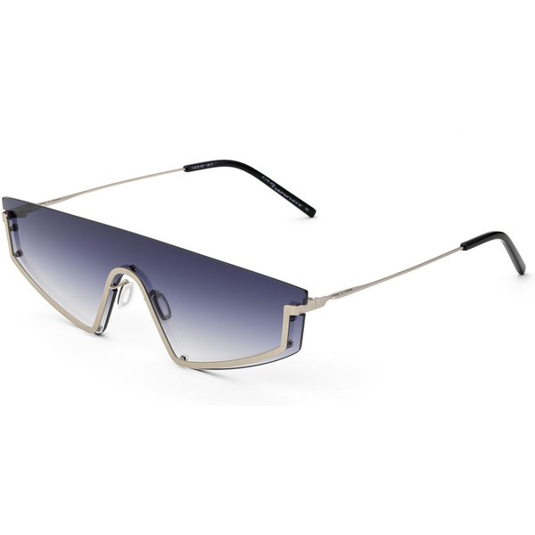 Italia Independent II 0322 075.000 Men's Sunglasses Silver Size 143