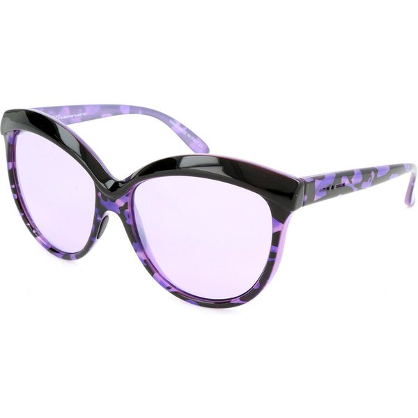Italia Independent I-I 0092 HAVANA GLOSSY HAV.017 メガネ フレーム - 女性用 - Purple