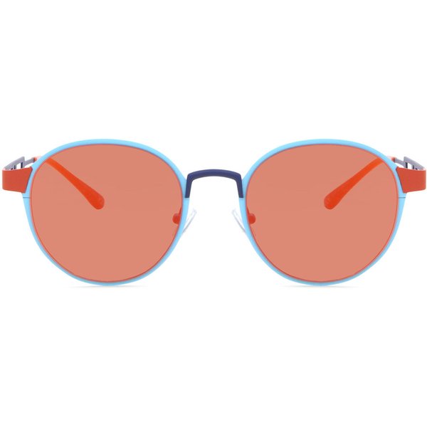 Italia Independent II 0515 027.014 Men's Sunglasses Blue Size 50