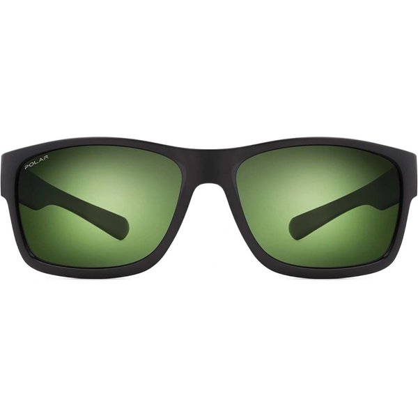 Polar 364 Polarized 76/G メガネ フレーム - 男性用 - 黒