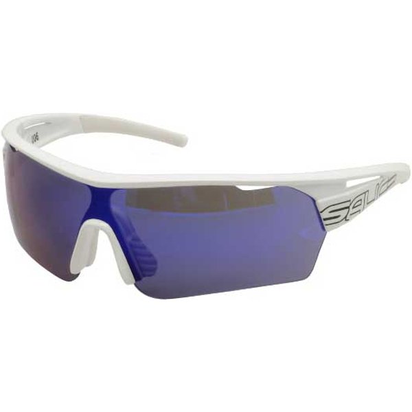 Salice 006 RW BIANCO/RW BLU Men's Sunglasses White Size 138