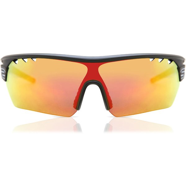 Salice 006 RW NERO/RW ROSSO Men's Sunglasses Black Size 138