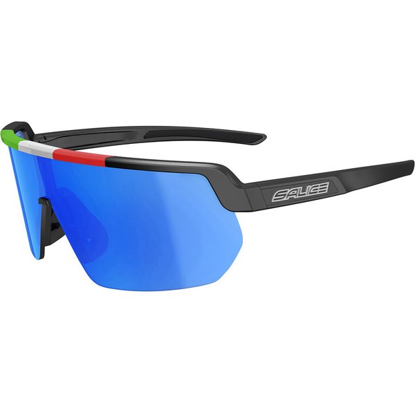 Salice 023 ITA NERO/RW BLU Men's Sunglasses White Size Standard