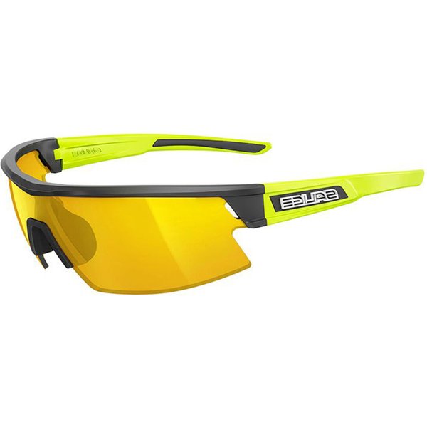 Salice 025 RWX NERO/RW GIALLO Men's Sunglasses Black Size Standard