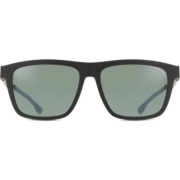Ic! Berlin IC0057 Zeta Polarized 02R Men's Sunglasses Black Size 58