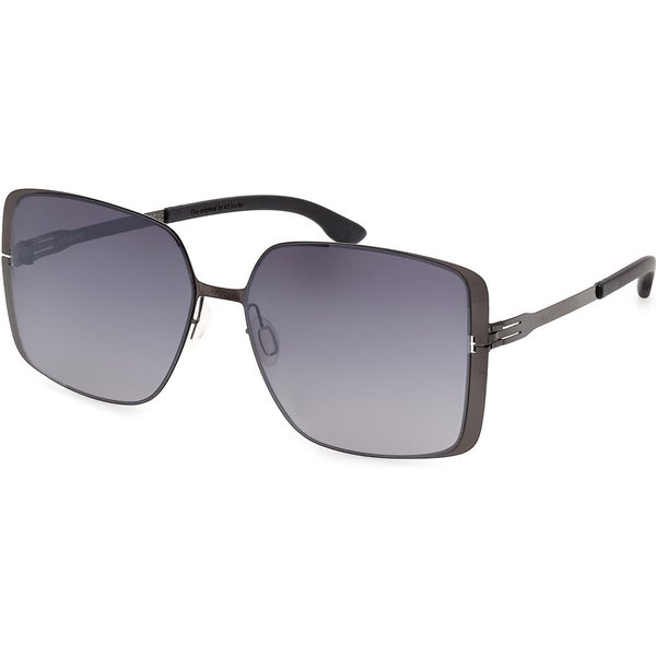 Ic! Berlin IC0209-D Jinna Asian Fit 08B Women’s Sunglasses Gunmetal Size 59