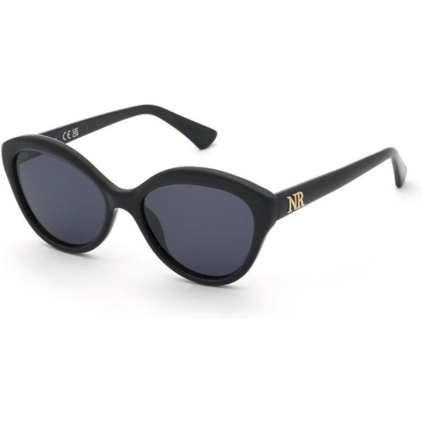 Nina Ricci SNR478 0700 Women’s Sunglasses Black Size 55