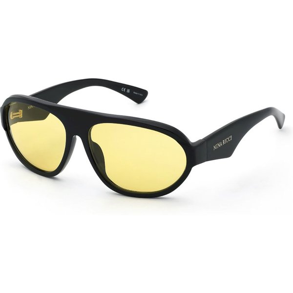 Nina Ricci SNR488 700Y Women’s Sunglasses Black Size 61