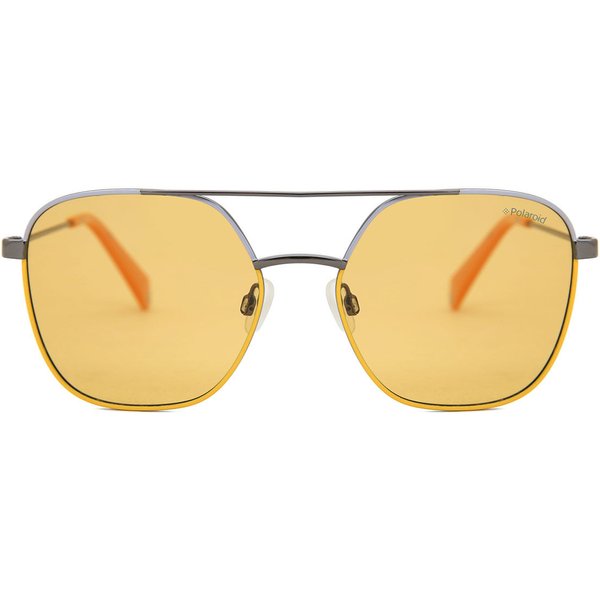 Polaroid PLD 6058/S Polarized 40G/HE Men's Sunglasses Grey Size 56