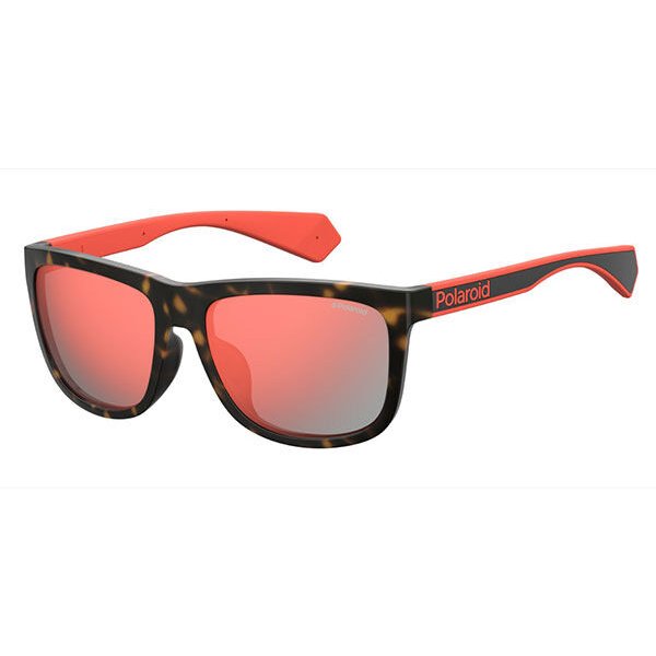 Polaroid PLD 6062/F/S Asian Fit Polarized 086/OZ Men's Sunglasses Tortoiseshell Size 59