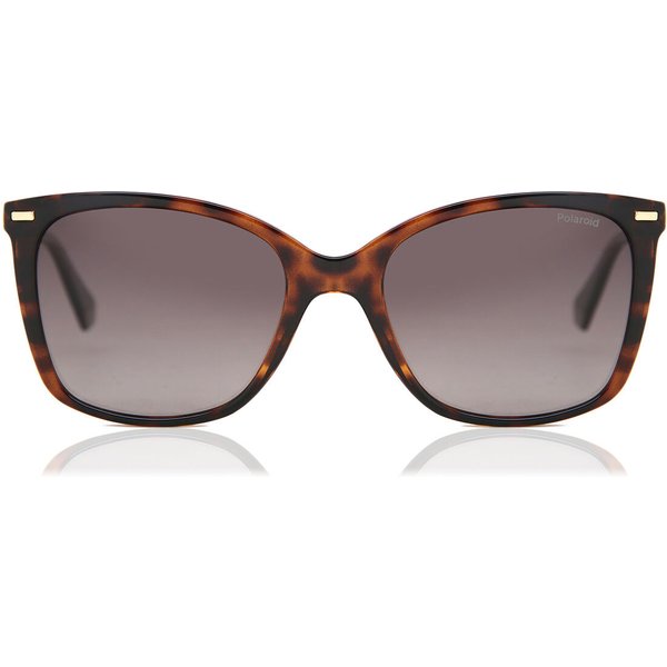 Polaroid PLD 4108/S Polarized 086/LA Women’s Sunglasses Tortoiseshell Size 55