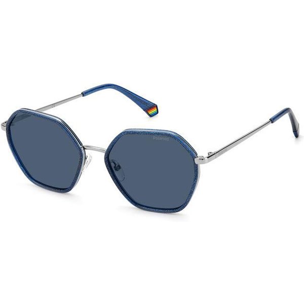 Polaroid PLD 6147/S/X Polarized PJP/C3 Women’s Sunglasses Blue Size 56