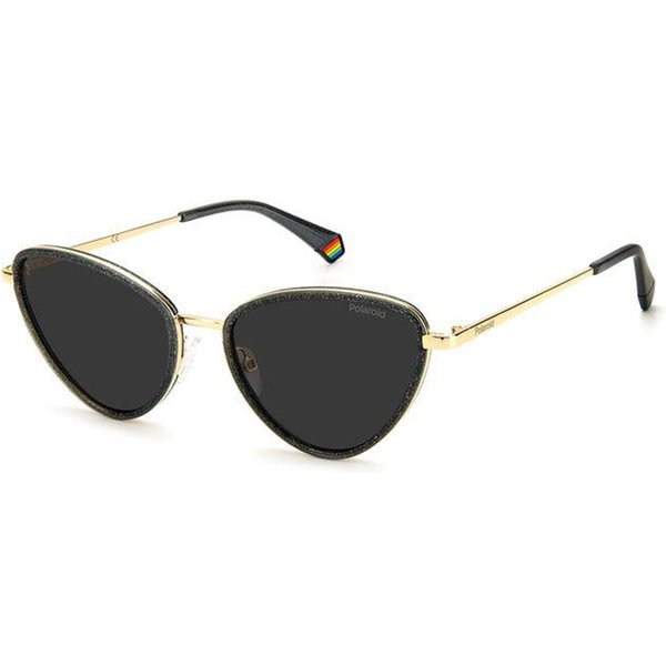 ポラロイド Polaroid PLD 6148/S/X Polarized KB7/M9 メガネ フレーム - 女性用 - 灰色