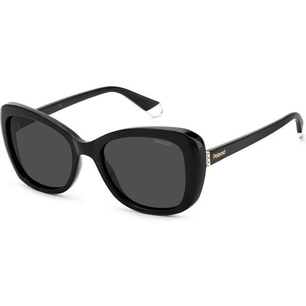 Polaroid PLD 4132/S/X 807/M9 Women’s Sunglasses Black Size 53