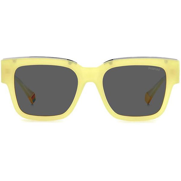 Polaroid PLD 6198/S/X Polarized 6DX/M9 Men's Sunglasses Yellow Size 52