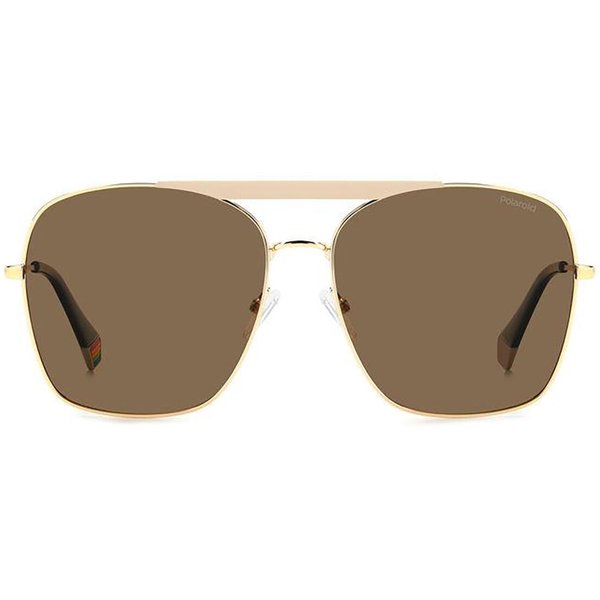 Polaroid PLD 6201/S/X Polarized YYH/SP Women’s Sunglasses Gold Size 59