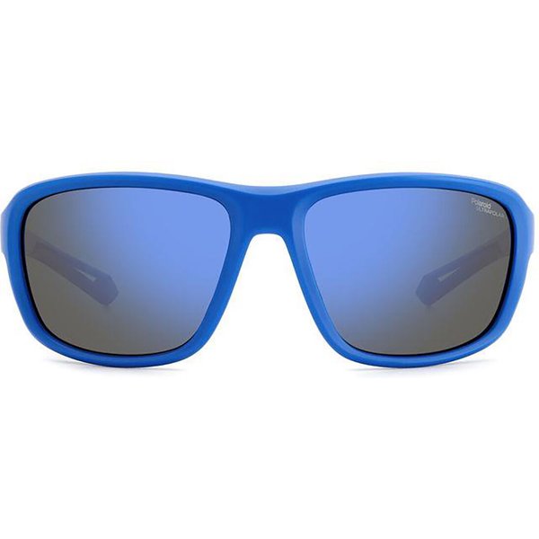 Polaroid PLD 7049/S Polarized FLL/QG Men's Sunglasses Blue Size 62