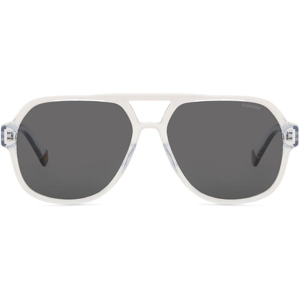 Polaroid PLD 6193/S Polarized 900/M9 Men's Sunglasses Clear Size 57