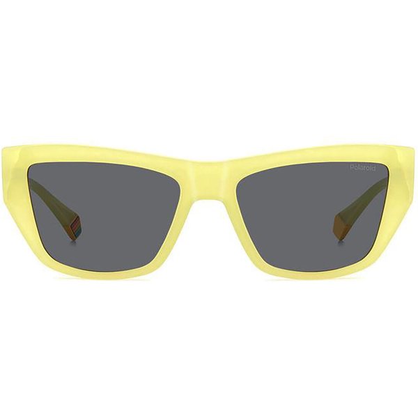 Polaroid PLD 6210/S/X Polarized 40G/M9 Women’s Sunglasses Yellow Size 55