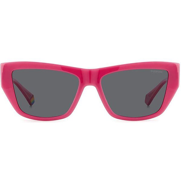 ポラロイド Polaroid PLD 6210/S/X Polarized MU1/M9 メガネ フレーム - 女性用 - ピンク