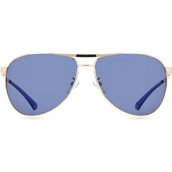 Polaroid PLD 2160/G/S/X Asian Fit Polarized J5G/5X Men's Sunglasses Gold Size 62