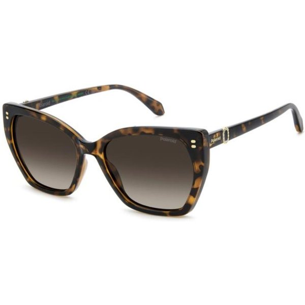 Polaroid PLD 4198/S/X Polarized 086/LA Women’s Sunglasses Tortoiseshell Size 56