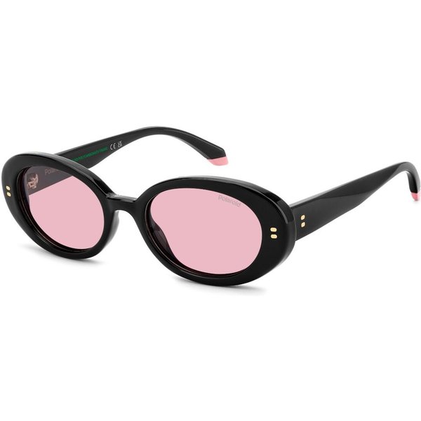 Polaroid PLD 6253/S/X Polarized QFU/0F Women’s Sunglasses Black Size 52