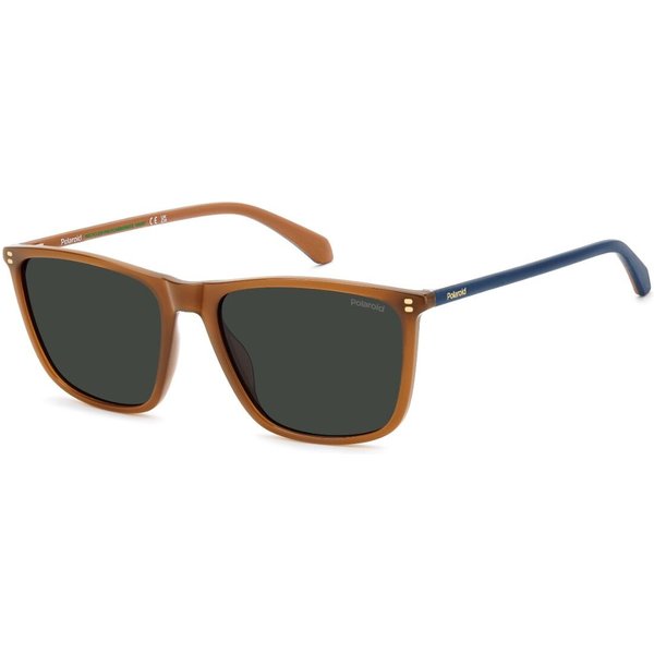 ポラロイド Polaroid PLD 4210/S/X Polarized L7Q/M9 メガネ フレーム - 男性用 - 橙色