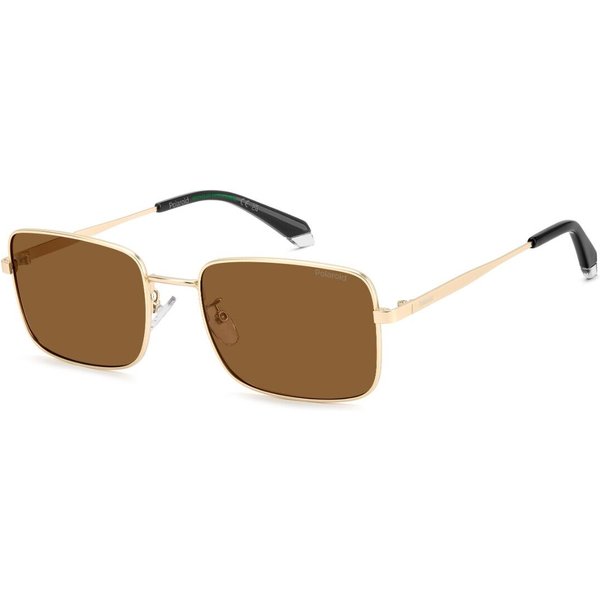 ポラロイド Polaroid PLD 4213/G/S/X アジアフィット Polarized AOZ/SP メガネ フレーム - 男性用 - 金色