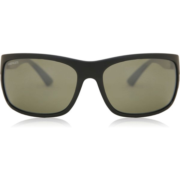 Serengeti Pistoia Polarized 8301 Men's Sunglasses Black Size 64
