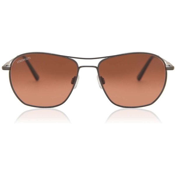 セレンゲティ Serengeti Lunger Polarized SS545003 メガネ フレーム - 男性用 - Gunmetal