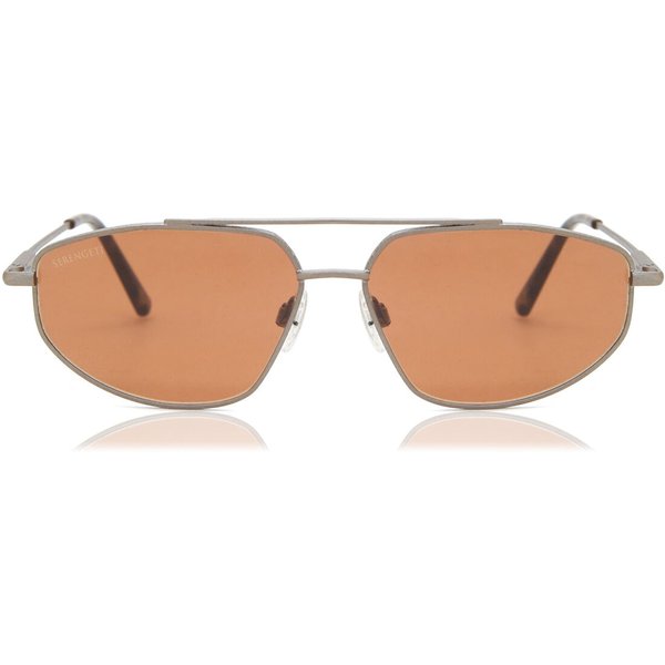 Serengeti Marlon SS539005 Men's Sunglasses Brown Size 57