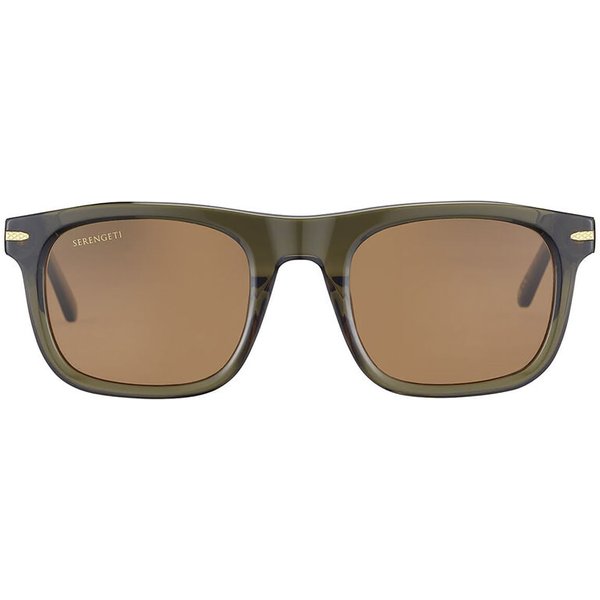 セレンゲティ Serengeti Charlton Polarized SS576004 メガネ フレーム - 男性用 - 緑