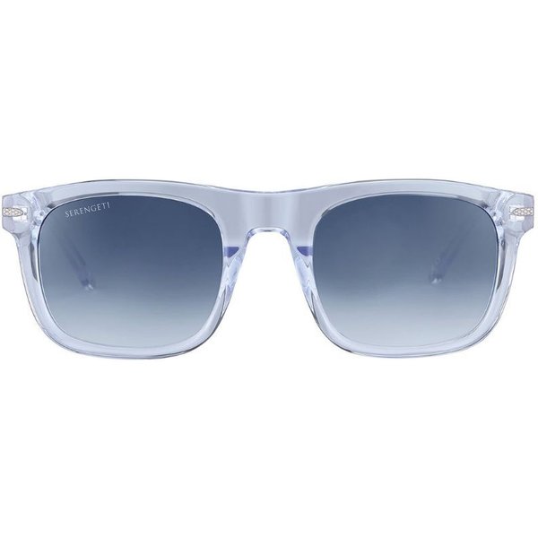 Serengeti Charlton Polarized SS576002 Men's Sunglasses Clear Size 52