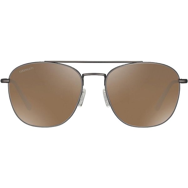 セレンゲティ Serengeti Carroll Large Polarized SS598004 メガネ フレーム - 女性用 - Gunmetal