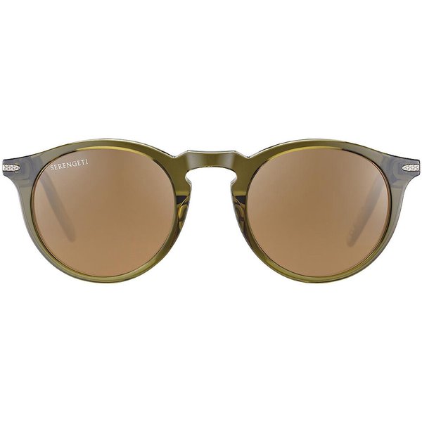 Serengeti Raffaele Polarized SS041004 Women’s Sunglasses Green Size 48