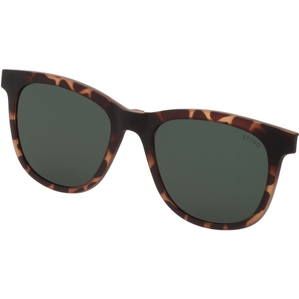 Sting AGSJ674 Clip-On Only Polarized 878P Men's Sunglasses Tortoiseshell Size 49