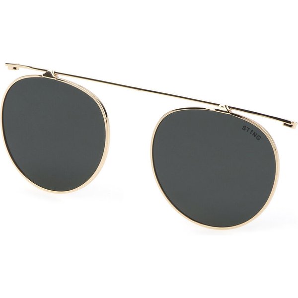 Sting AGST420 Clip-On Only Polarized 300P メガネ フレーム - 男性用 - 金色