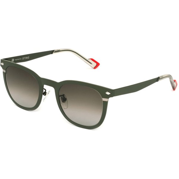 Sting SST522 0371 Men's Sunglasses Green Size 49