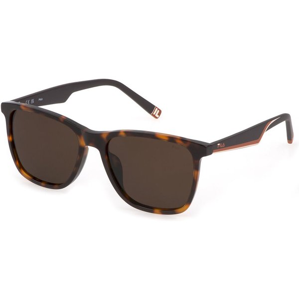 Fila SFI461 C10P Men's Sunglasses Tortoiseshell Size 56