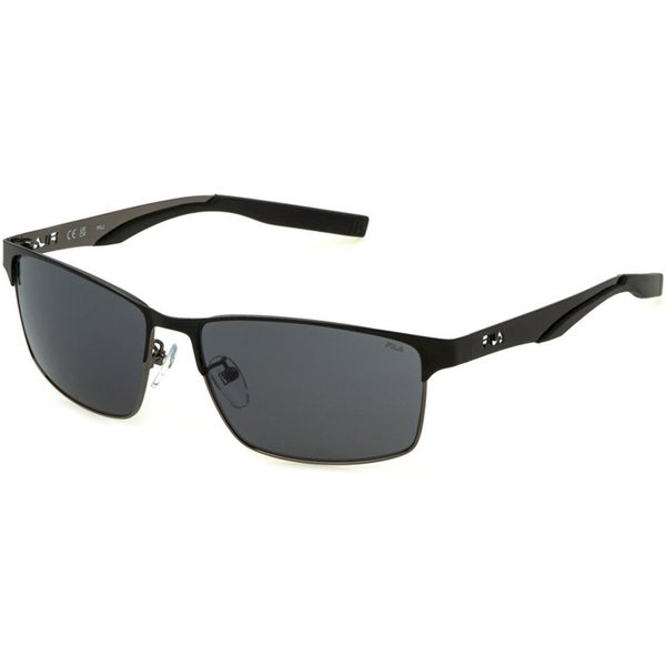 Fila SFI723 08GF Men's Sunglasses Black Size 59