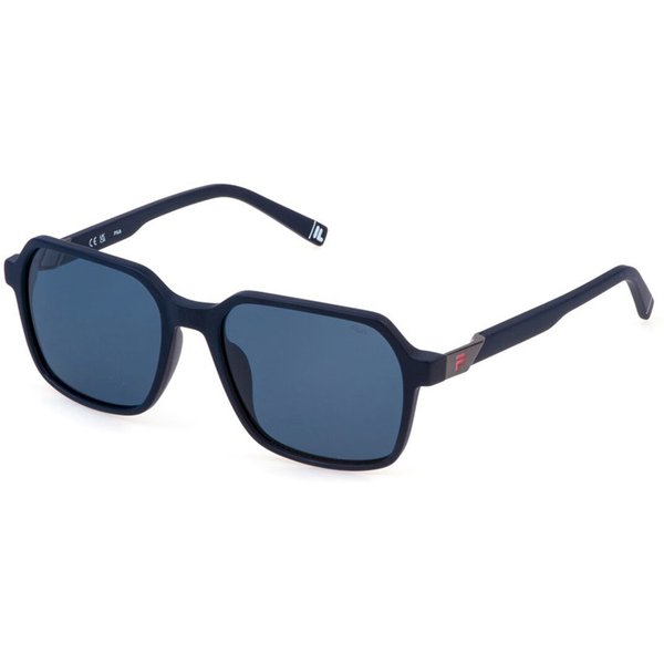 Fila SFI890V C03P Men's Sunglasses Blue Size 56