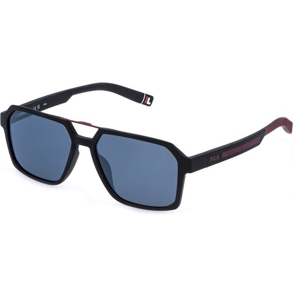Fila SFIB04 U28W Men's Sunglasses Black Size 58
